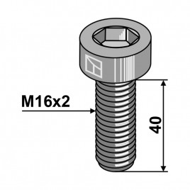 Śruba z gniazdem sześciokątnym M16x2x40 51-1034