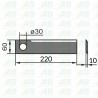 Schlegelmesser OROS 1306021 technisches Zeichnen